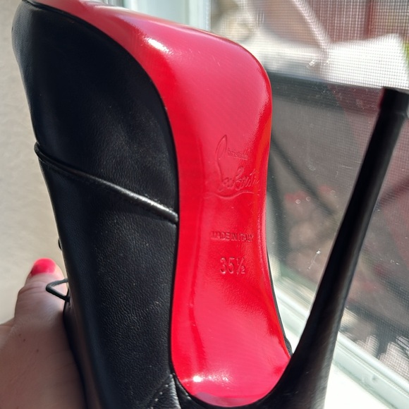 Christian Louboutin | Lace Up Stiletto Boots - Picture 12 of 12